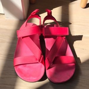 Dr. Martens Balfour Pink Strappy Sandals